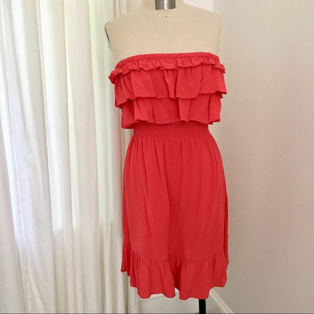 Rebecca Taylor Strapless Dress 6